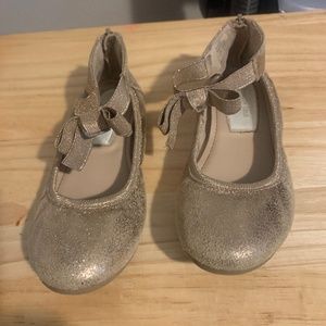 Cute golden slippers